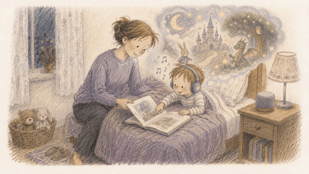 Сценарий 4. Аудиосказка плюс бумажная книга